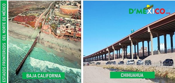 Frontera norte de Mexico