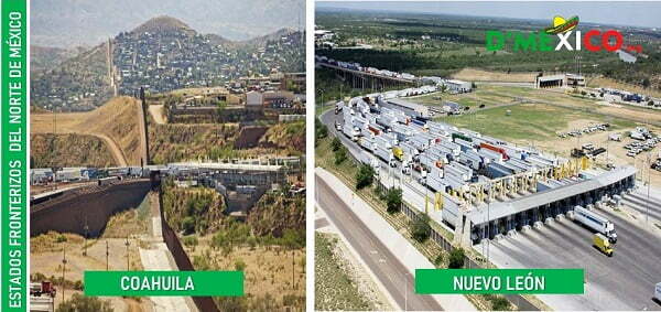 Estados de la frontera norte 