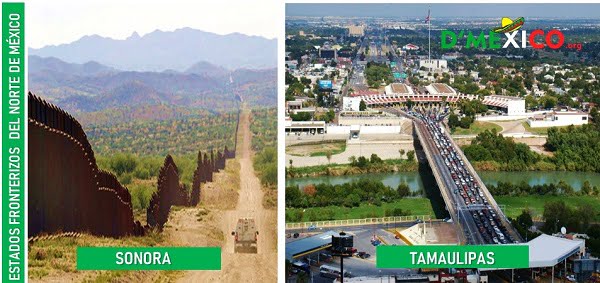 Frontera norte de Mexico